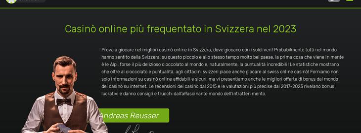Online Casino Svizzera